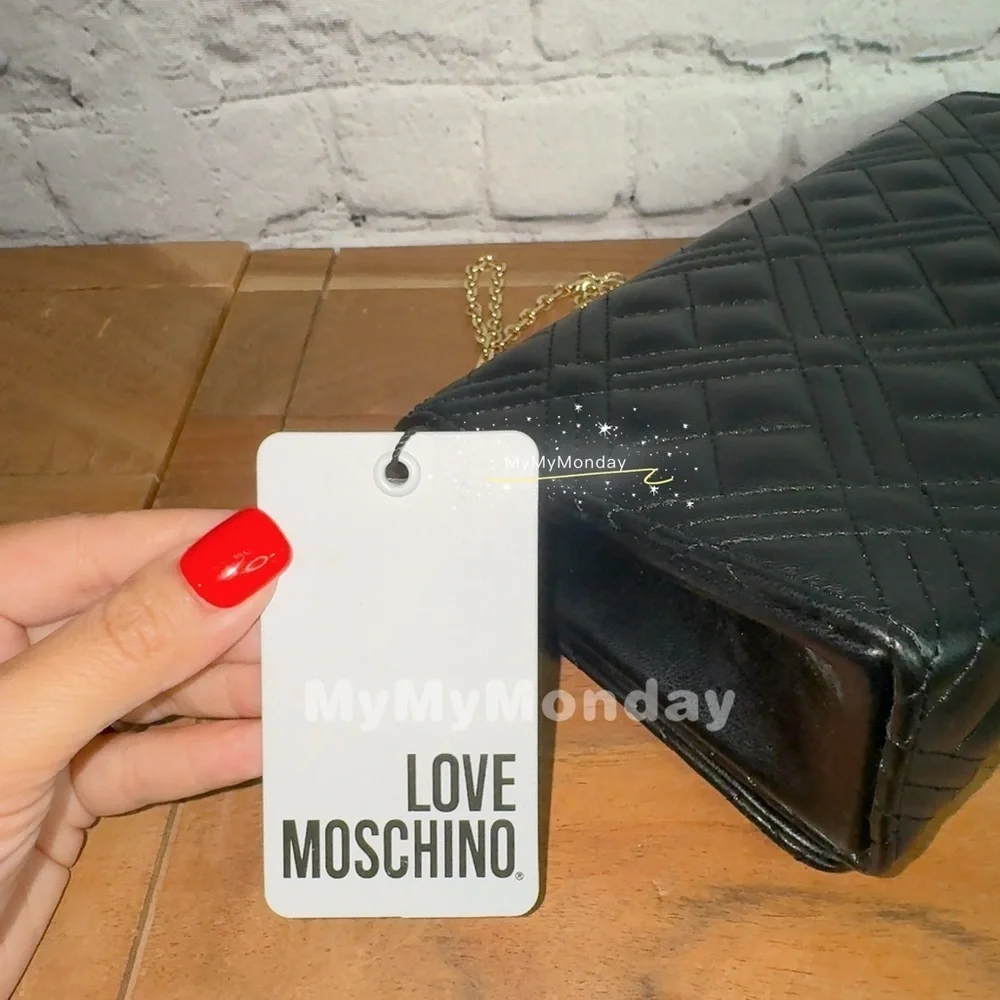 Love Moschino Crossbody Bag Wallet On Chain